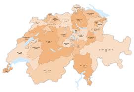 Švýcarsko mapa je interaktivní průvodce vámi zvolenou oblastí. Svycarsko