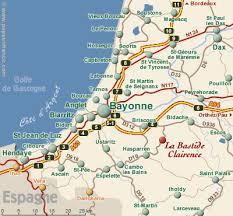 Carte Precise Pour La Bastide Pays Basque Bastide Biarritz
