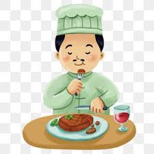 Steak Clipart PNG Images, Chef Eating Steak Illustration, Steak Clipart,  Chef, Chef Cartoon PNG Image For Free Download
