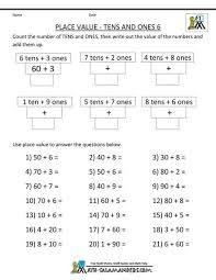Math Worksheets Printable Place Value Tens Ones 6 Gif 1000 1294 Place Value Worksheets Math Worksheets Math Place Value