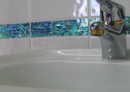 Paua Shell Tile Gallery 1 Ocean Shell Bathroom Interior Design Bathroom Makeover Cottage Bathroom