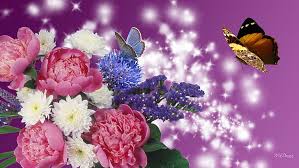 Maybe you would like to learn more about one of these? Hd Wallpaper Flowers Of Summer Common Blue Butterfly And Brown Admiral Butterfly With Flowers Illustration Wallpaper Flare
