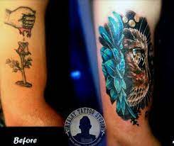 55 Incredible Cover Up Tattoos Before And After Cuded Cover Up Tattoos Cover Up Tattoos Before And After Up Tattoos