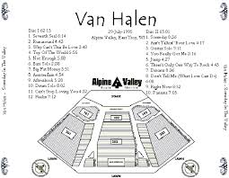 Someday In The Valley Van Halen Bootleg Discography