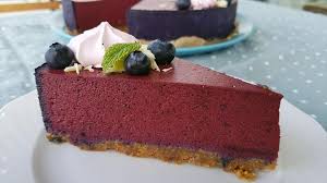 Danische Kuhlschranktorte Mit Blaubeermousse Ohne Gelatine Kuchen Und Torten Kuchen Ohne Backen Danischer Kuchen