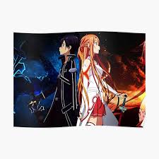 Kirito, eugeo, alice, sword art online alicization, 8k wallpaper. Sao Posters Redbubble