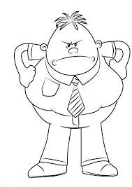 Coloring pages of the dreamworks movie captain underpants. Captain Underpants Coloring Pages Best Coloring Pages For Kids Cartoon Coloring Pages Captain Underpants Dog Coloring Page