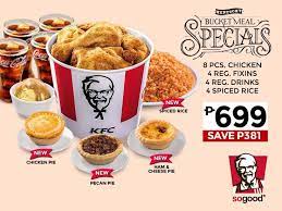 Menu Kfc Chicken Bucket Price Philippines Desserts Menu Kentucky Fried Chicken Menu Fast Food Menu