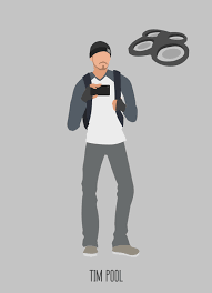 Tim Pool Minimalist Art Poster Award Winning Journalist Minimalist Art Poster Art Art