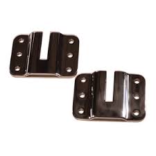 Merwry matt black mounting bracket (16) model# 13431102700101. Todd Boarding Stair Flush Mount Plate Bracket Set West Marine