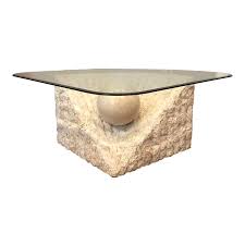 1970s Post Modern Tessellated Stone Magnussen Ponte Coffee Table In 2020 Stone Coffee Table Coffee Table Modern Glass