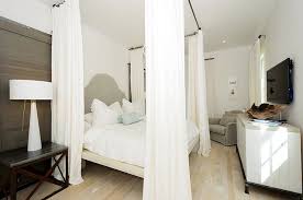 Our drapery track systems are excellent for wall or ceiling mounted applications. Ceiling Mounted Canopy Transitional Bedroom Alys Beach