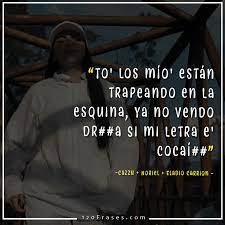 Debido a esa misma incomodidad, eladio carrión empezó a presentar problemas en la escuela debido a su rebeldía. Frases De Cazzu Noriel Eladio Carrion Esquina 120 Frases