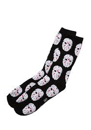 Mar 13, 2020 · our friday the 13th movies ranking takes a look at all the original films, as well as 2009's reboot and the infamous freddy vs. Friday The 13th Jason Mask Face Socks Newbury Comics