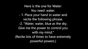 Control The 4 Elements Spell Youtube