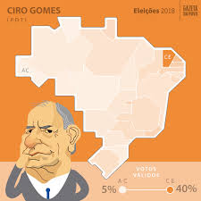Ciro ferreira gomes (born 6 november 1957), often known monomyously as ciro, is a brazilian politician, lawyer, and academic, affiliated with the. Ciro Gomes 12 Pdt Presidente Brasil Eleicoes 2018
