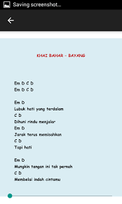 Kumpulan lagu khai bahar dan cover khai bahar. Ø¯Ø§Ù†Ù„ÙˆØ¯ Bayang Khai Bahar Lirik Chord 1 0 Apk Ø¨Ø±Ù†Ø§Ù…Ù‡ Ù‡Ø§ÛŒ ØµØ¯Ø§ Ùˆ Ù…ÙˆØ³ÛŒÙ‚ÛŒ