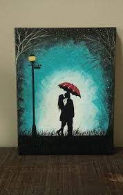 Image Result For Acrylic Painting Wedding Gift Romantic Paintings Canvas Art Projects Painting Canvases