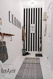 Stripe Wallpaper Schwarz Weiss Muster Abnehmbare Etsy Striped Wallpaper Black And White Striped Wallpaper Wall Decor Decals