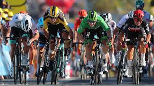 These were the 2020 broadcasters. Tour De France 2020 11e Etape Peter Sagan Declasse Apres Un Contact Avec Wout Van Aert Eurosport