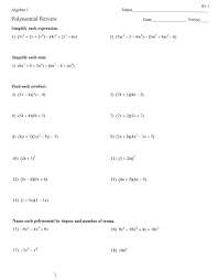 Algebra 2 Factoring Review Worksheet Answers Promotiontablecovers