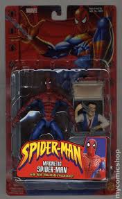 If the action figure is going to kids, they'll need plenty of accessories and poses to work with. Spider Man Action Figure 2002 Toy Biz Series 1 Comic Books