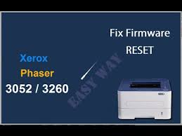 It is structured in standard xerox service documentation format. Reset Xerox Phaser 3052 3260 Instructiuni Resoftare Easyway Youtube