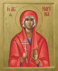 Marina (margaret), great martyr, of antioch in pisidia commemorated on july 17 the holy great martyr marina was born in asia minor, in the city of antioch of pisidia (southern asia minor), into the family of a pagan priest. Miracles Of Saint Marina After Her Martyrdom In Her Church In Antioch Mystagogy Resource Center