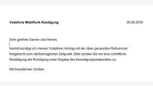 1 von 5 musteraufhebungsvertrag für arbeitsverhältnisse vorwort: Handyvertrag Kundigen Mit Mustervorlage Handy Vertrag Kundigen Bei Telekom O2 Vodafone Und Co Cio De