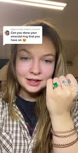 Hannah Bronfman Emerald Ring