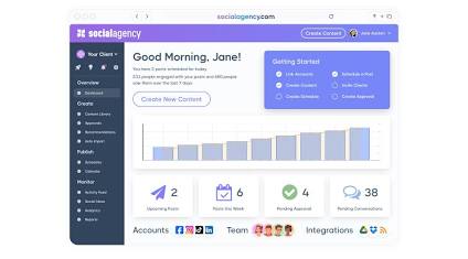 Custom-Branded Client Interface Example, AI generated