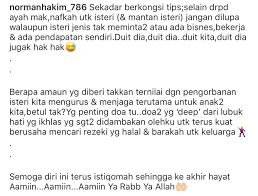 Semua video saya telah di download dan telah di upload dalam channel. Begini Cara Norman Hakim Hargai Isteri Patutlah Rezeki Melimpah Ruah Keluarga