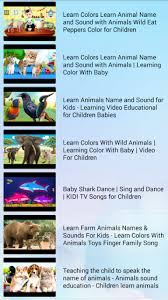 Wild animals | nursery rhyme for kids | periwinklewatch our other videos:english stories for kids: Kid Video Apk 20 12 13 On Pc Mac Appkiwi Apk Downloader