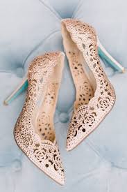 These 13 Real Brides Wore The Coolest Shoes Rose Gold Wedding Shoes Gold Wedding Shoes Wedding Shoes