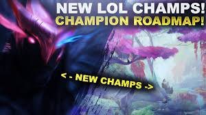 We also have included the champion skill order so you can level up the proper spells to maximize damage with your champion build. New Champions Coming To League Summer Champion Roadmap League Of Legends Youtube