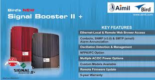 Bird S New Signal Booster Ii Total Reliability For Public Safety Coverage In Challenging Rf Conditions Aimil Bird Si Signal Boosters Technology Firmware