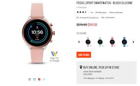 Shop our versatile fossil sport watches today and discover a whole new way to workout and live your best life. Fossil Sport 41mm Gen 4 Watch Now Available For Just 99