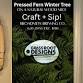 Pressed Fern Winter Tree on Wood Slice| Broadview.... event in Broadview Heights, OH