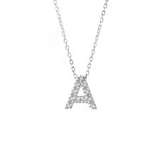 Check spelling or type a new query. Sterling Silver Diamond Initial Pendant Necklace Bailey S Fine Jewelry