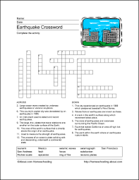 Download These Printable Earthquake Word Games Earth Science Lessons Earthquake Lessons Homeschool Science