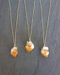 Citrine Necklace Raw Citrine Citrine Crystal Raw Citrine Necklace Gold Citrine November B Raw Citrine Necklace Citrine Necklace Citrine Jewelry
