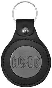 Porte Clefs Ac Dc Classic Logo Porte Cles Rock A Gogo Porte Clef Porte Cle Simili Cuir