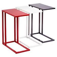 The Container Store Red C Table Modern Tv Trays Sofa Side Table Tv Tray Table