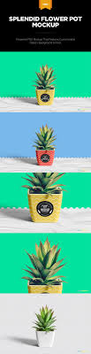 Free Flower Pot Mockup Zippypixels Flower Pots Pot Designs Mockup