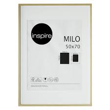 Cadre milo 18 x 24 cm chêne. Cadre Milo L 50 X H 70 Cm Chene Leroy Merlin