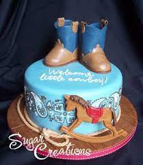Cowboy Baby Cake Baby Shower Cakes Cowboy Baby Shower Shower Cakes