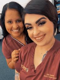 Savannah Britt of Latta graduated from massage therapy school at Robeson  Community College