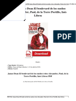 ¡ el boulevard de los sueños rotos! James Dean El Boulevard De Pdf