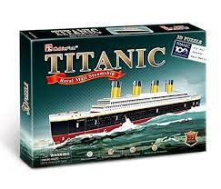 A realistic 3d replica of the famed titanic Cubic Fun Rms Titanic Ship 3d Puzzle Small 35 Pieces Buy Online At Best Price In Uae Amazon Ae