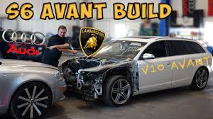 Get creative and choose your finish, interior and equipment to suit your personal style. Building A Audi S6 Avant V10 5 2 Started As Wrecked Audi A6 From Copart Part 1 Youtube